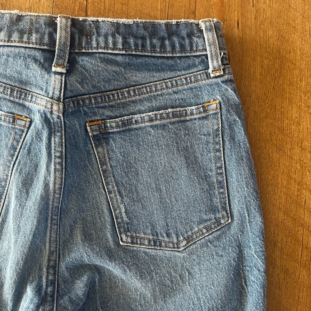 Abercrombie & Fitch High Rise Button Fly Skinny Jeans 27/4 Classic Medium Wash - Picture 11 of 12